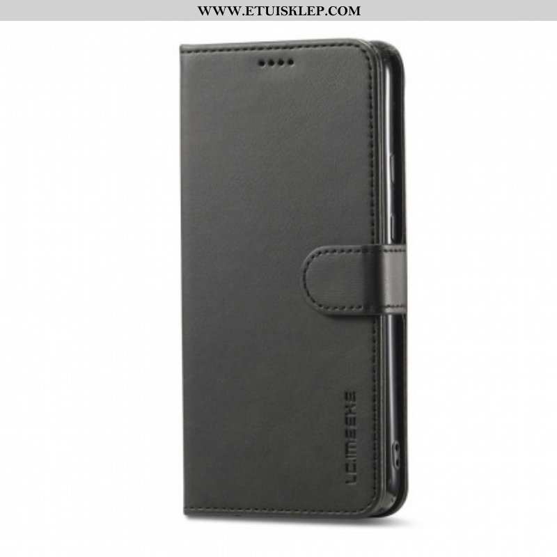 Etui Folio do Oppo A15 Lc.imeeke Efekt Skóry